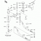 Vulcan 1500 Classic (VN1500-E6) Задний торм цилиндр