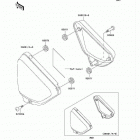 Vulcan 750 (VN750-A16) Боковые обтекатели