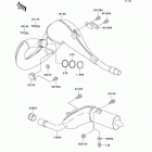 KDX200 (KDX200-H6) Глушитель