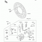 Vulcan 1500 Classic (VN1500-E6) Передний тормоз