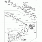 Vulcan 1500 Classic (VN1500-E6) Приводной вал