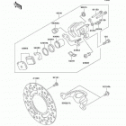 KX65 (KX65-A1) Rear brake(kx65-a1-a4)