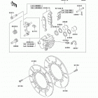 Police 1000 (KZ1000-P22) Front brake(p21 / p22)