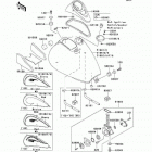 Vulcan 800 (VN800-A6) Топливный бак