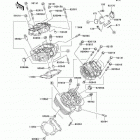 Vulcan 1500 Classic (VN1500-E6) Головка цилиндра