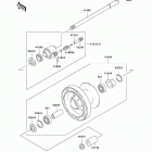 Vulcan 1500 Classic (VN1500-E6) Переднее колесо