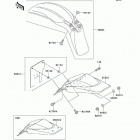 KLX110 (KLX110-A2) Fenders(a1 / a2)