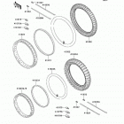 KLR650 (KL650-A17) Wheels / tires(a15-a17)