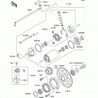 Vulcan 1500 Classic (VN1500-E6) Стартер