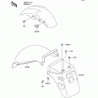 Ninja 500R (EX500-D7) Крылья