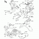 CANADA ONLY (EJ650-A2) Рама ,крепежные детали