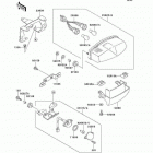 Ninja 500R (EX500-D7) Фонарь