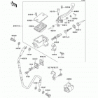 KX500 (KX500-E14) Главный тормозной цилиндр,передний