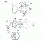 KX250 (KX250-L4) Воздухозаборник