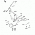 KLR250 (KL250-D17) Рама