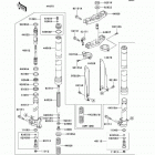 KX125 (KX125-L4) Передняя вилка