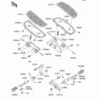 Vulcan 1500 Classic Fi (VN1500-N1) Подножки