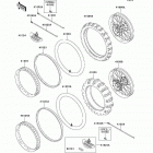 KX125 (KX125-L4) Колеса,покрышки