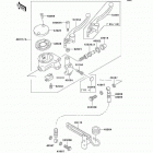 Vulcan 1500 Classic (VN1500-E3) Главный тормозной цилиндр,передний