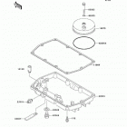 Ninja 500R (EX500-D7) Поддон картера