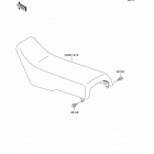 KX500 (KX500-E14) Сидение
