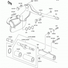 KX500 (KX500-E14) Глушитель