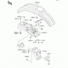KLR250 (KL250-D17) Крылья