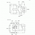 Ninja 500R (EX500-D7) Болты крепления картера