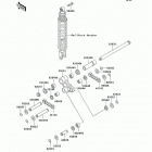 KLR250 (KL250-D17) Задняя подвеска