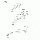 CANADA ONLY (EJ650-A2) Механизм переключения передач