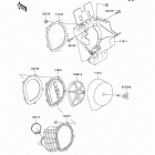 KX125 (KX125-L4) Воздухозаборник