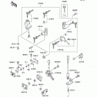 Ninja 500R (EX500-D7) Замок зажигания
