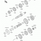 KX500 (KX500-E14) Трансмиссия