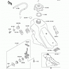 KLX300R (KLX300-A5) Топливный бак