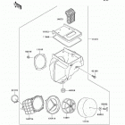 KDX220R (KDX220-A7) Воздухозаборник