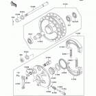 KE100 (KE100-B19) Переднее колесо