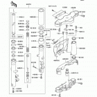 Vulcan 1500 Nomad (VN1500-G2A) Передняя вилка