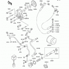 Vulcan 1500 Nomad (VN1500-G2A) Масляный и водяной насос. фильтр масленый