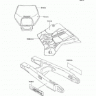 KDX220R (KDX220-A8) Decals(kdx220-a8)