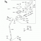KDX220R (KDX220-A7) Главный тормозной цилиндр,передний