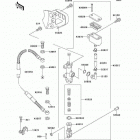 KDX220R (KDX220-A7) Задний торм цилиндр