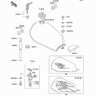 KE100 (KE100-B19) Топливный бак