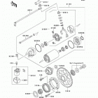 Vulcan 1500 Nomad (VN1500-G2A) Стартер