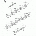 Vulcan 1500 Classic (VN1500-E3) Transmission(vnt50ae077439-)