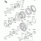 Vulcan 1500 Nomad (VN1500-G2A) Сцепление