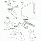 Vulcan 1500 Nomad (VN1500-G2A) Наклейки предупреждения