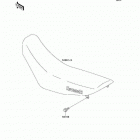 KDX220R (KDX220-A7) Сидение