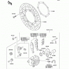 Vulcan 1500 Nomad (VN1500-G2A) Передний тормоз