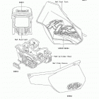 KLR250 (KL250-D18) Decals(kl250-d18)