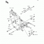 Vulcan 500 LTD (EN500-C5) Рама ,крепежные детали